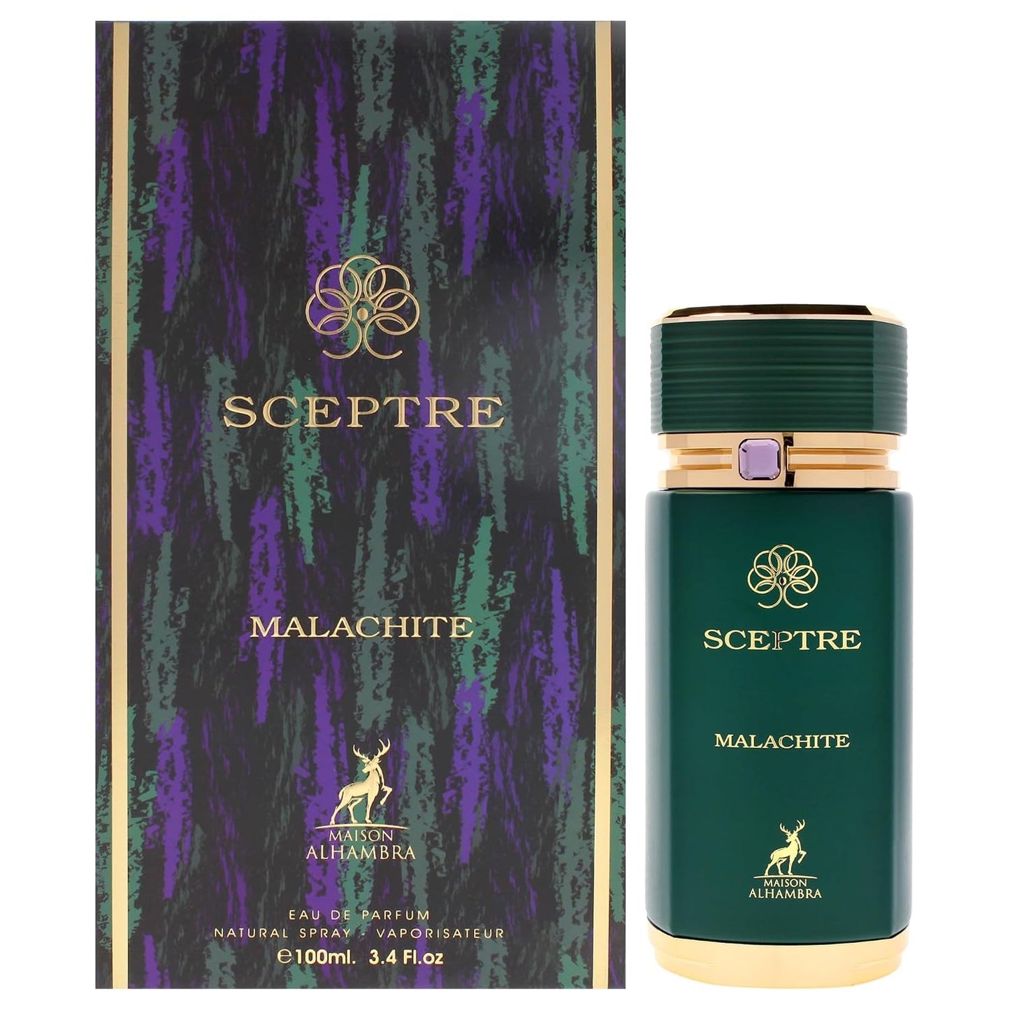 SCEPTRE MALACHITE "MAISON ALHAMBRA"